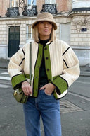 Quilted Patchouli Jacket