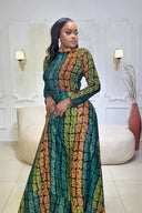 Zestaw spódnica Emerald Kente Royalty
