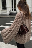 Sweater med Klokkeærmer