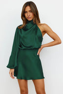 Lissy Mini Jurk - Groen