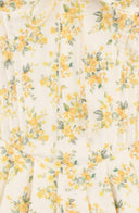 Emily 花卉V領緊身胸衣迷你洋裝